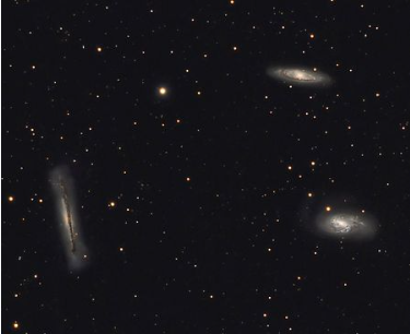 Leo Triplet (M65, M66 and NGC 3628)